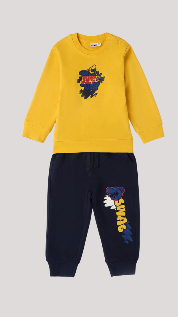 Two-piece baby tracksuit