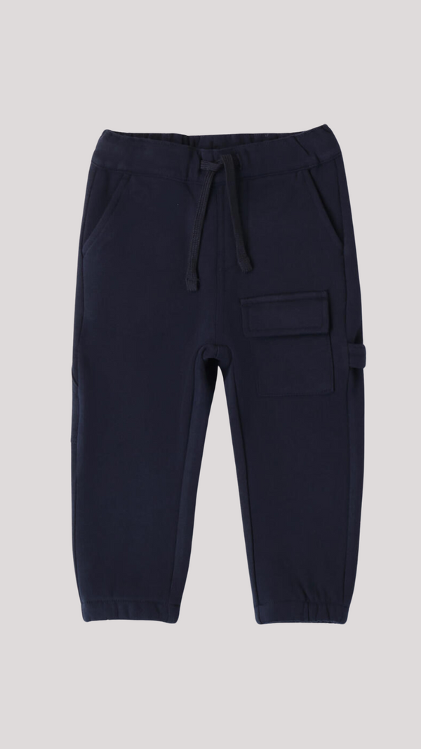 Blue tracksuit pants for kids